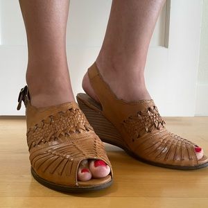 Seychelles Woven Weekender Wedges